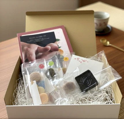 Everything's included in the wagashi kit